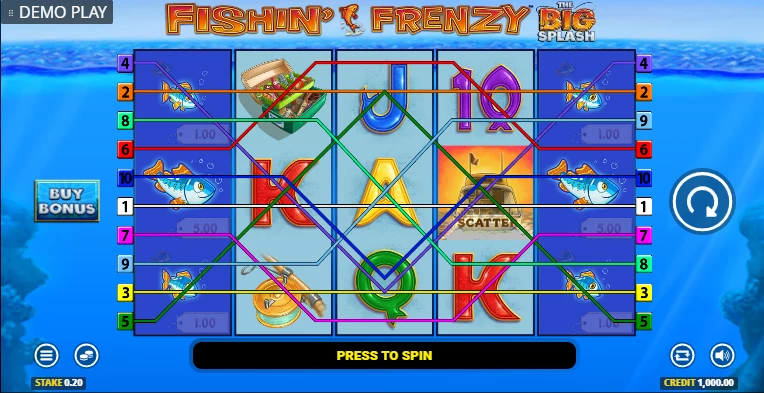 Fishin Frenzy William Hill Gaming Steps