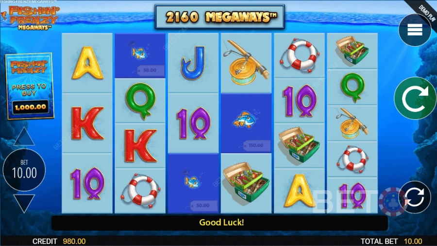 Fishin Frenzy Demo Free Spins