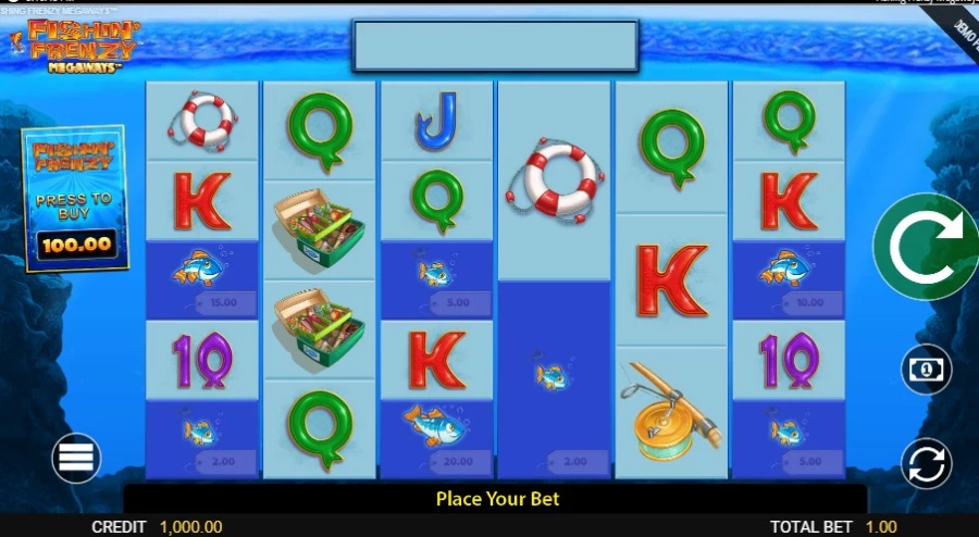 Fishin Frenzy Megaways Slot